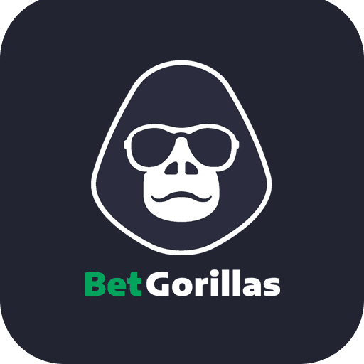 Emblema da betgorillas, gorila de óculos escuros